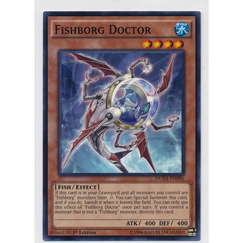 YuGiOh Duelist Alliance DUEA-EN096 Fishborg Doctor 1st Edition