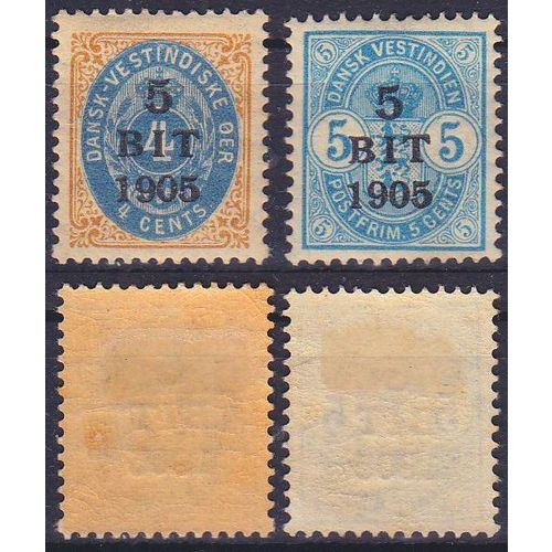 DÄNISCH DANSK WESTINDIEN [1905] MiNr 0038 ex ( */mh ) [01]