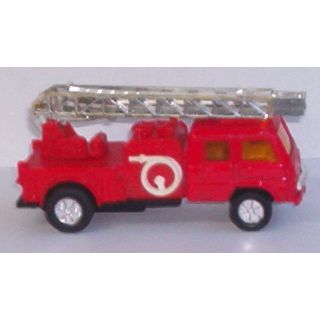FIRE ENGINE SS 501-4 ( 80's) Pull Back truck 1:58