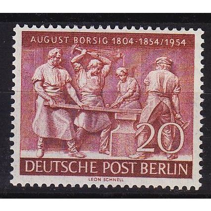 GERMANY BERLIN [1954] MiNr 0125 ( **/mnh )