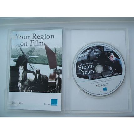 DVD - Your Region on Film East Anglia's Steam Years - East Anglian Film Archive