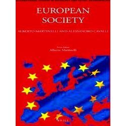 International Studies In Sociology And Social Anthropology European Society