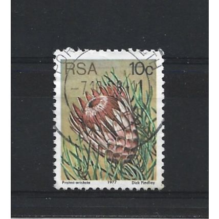 SouthAfrica.SG423 10c Protea Aristata.Fine Used.Sep25q