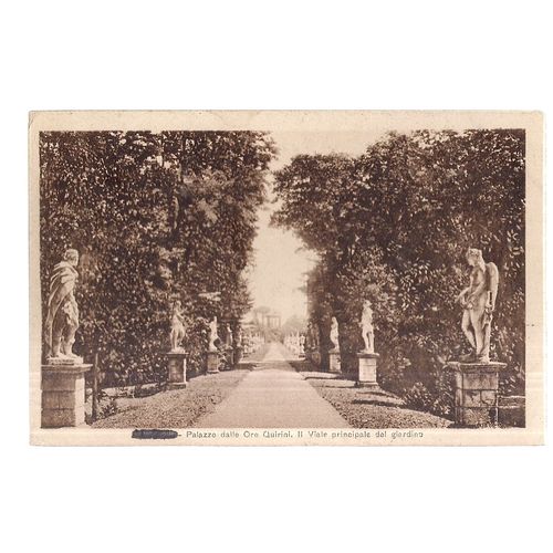 VICENZA, PALAZZA DALLE ORE QUIRINI. ITALY.. unused vintage postcard WW1? #