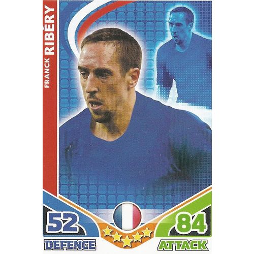 Match Attax - World Cup 2010: France - Midfielder, Ribéry