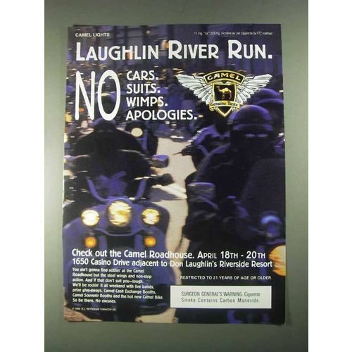 1996 Camel Cigarettes Ad - Laughlin River Run