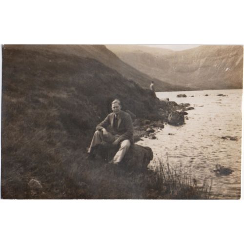 RPPC Cecil Parkins by Lake or Loch 1940s/50s