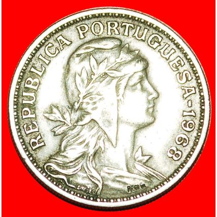 LIBERTY (1927-1968): PORTUGAL ★ 50 CENTAVOS 1968! LOW START★NO RESERVE