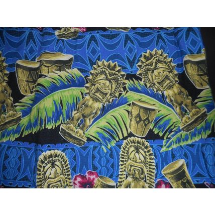 Hawaiian Tiki Shirt. Men's Size Medium by Montage Tropics