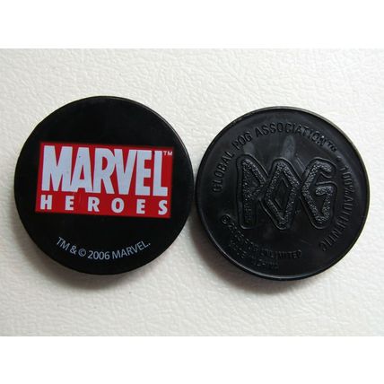 Marvel Heroes 2006 Pog Slammer - Pog Unlimited - Global Pog Association.