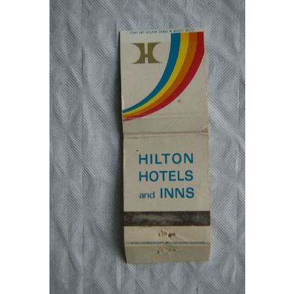 Old Matchbook cover Hilton Hotels & Inns