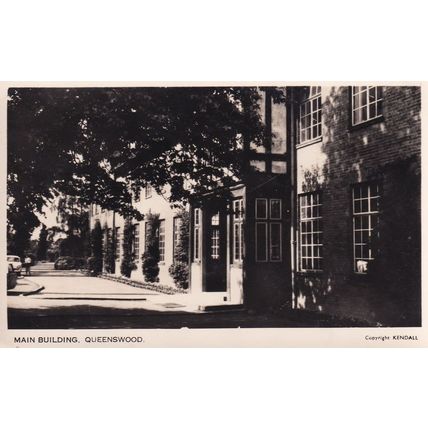 Main Building Queenswood Hampshire Real Photo Postcard