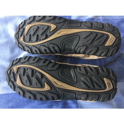 Mens Karrimor SUMMIT 90 BREATHABLE BEIGE/KHAKI RUNNING/HIKING Shoes UK Size 8 42