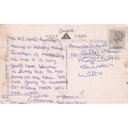 Colour Postcard - Piccadilly & Market Street, Manchester