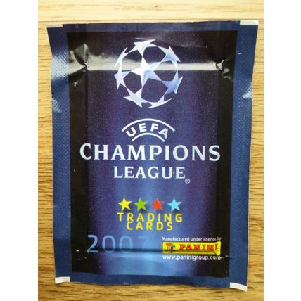 Panini UEFA Champions League 2007 Trading Card Pack