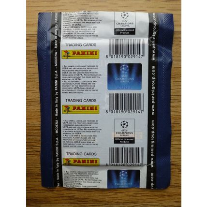 Panini UEFA Champions League 2007 Trading Card Pack