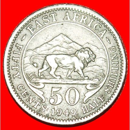 GREAT BRITAIN (1948-1952): EAST AFRICA ★ 50 CENTS 1949!★LOW START★NO RESERVE