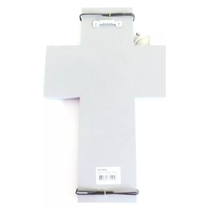 Joshua 24:15 Wall Cross Floral 27.5 CM Gift Christian Home Decor Jesus Faith