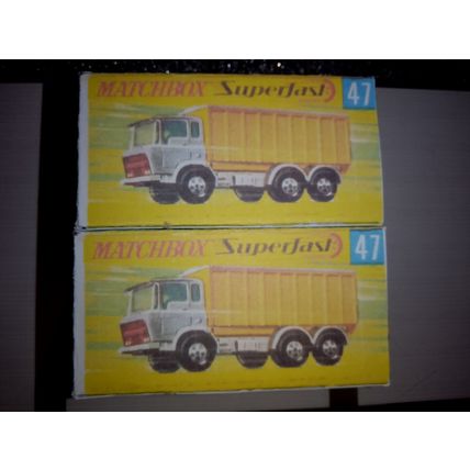 Matchbox - No47 DAF Tipper Truck Replica Box