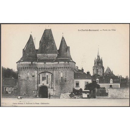 Porte de Ville, La Ferté-Bernard, Sarthe, c.1910 - Bouveret Le Mans CPA