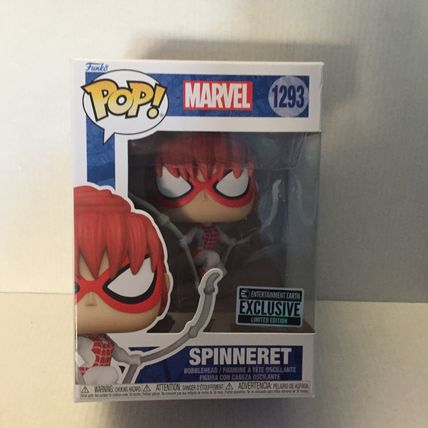 NEW Marvel Spinneret Exclusive Funko Pop Figure #1293