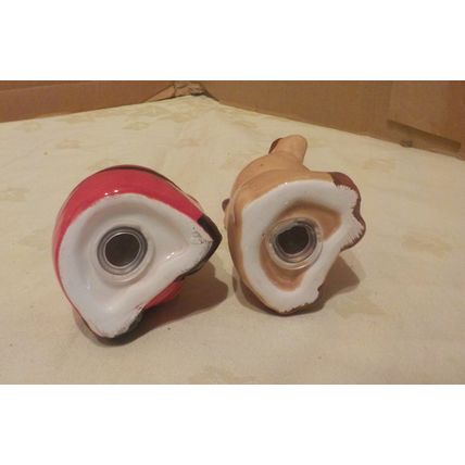 Christmas Santa & Rudolph Salt & Pepper Shakers (Boxed) - NEW