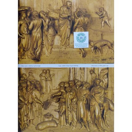 LOT of 5 VINTAGE FLORENCE ITALY ILLUSTRATED TRAVEL GUIDEBOOKS