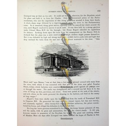 St George's Hall, Liverpool, England, Book Illustration (Print), 1882