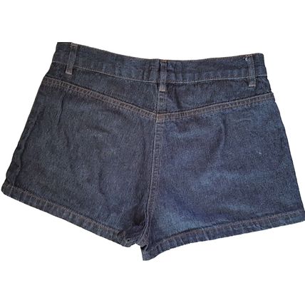 DNM Blue Denim Zip Cotton Shorts 8 UK