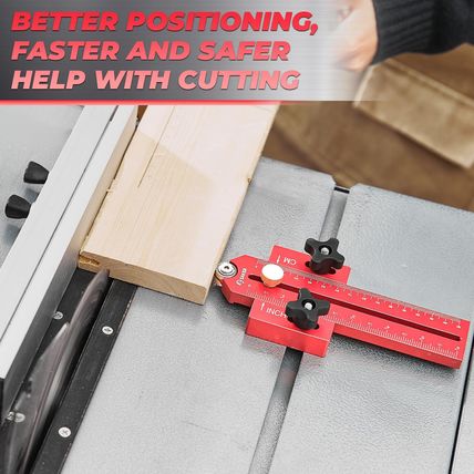 Saker Thin Rip Jig Table Saw Jig Guide, Making Repetitive Narrow Strip Cuts, Fit