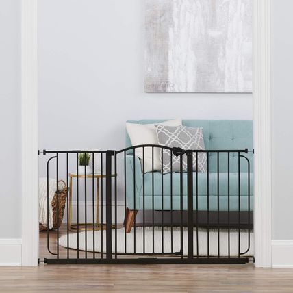 Regalo 58-Inch Easy Step Extra Tall Arched Décor Walk Thru Baby Gate, Award Winn