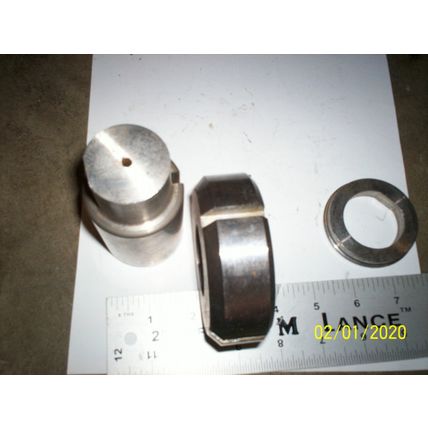 WILSON WT 1.510X1.456 THICK TURRET SINGLE D PUNCH DIE ,EP