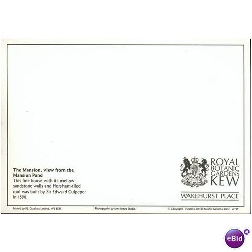 GB Postcard - Royal Botanic Gardens, Kew, Richmond Upon Thames, London 3