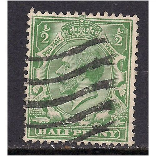 GB 1912 - 24 KGV 1/2d Green shades Wmk 100.(G112 )