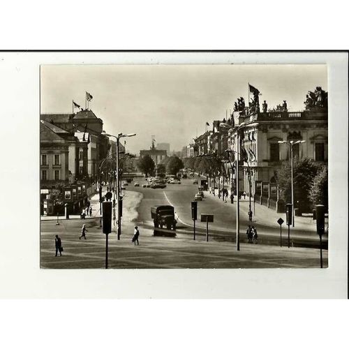Germany BERLIN Marx-Engels Platz Postcard by Landsbildstelle