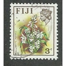 FIJ 1971 3c BIRDS AND FLOWERS' FINE USED (EBID48-123)