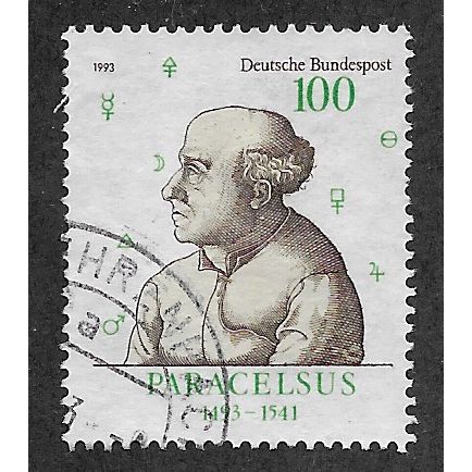 GER 1993 100pf 'PARACELSUS' FINE USED (EBID53-616)
