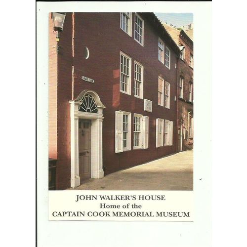 Yorkshire WHITBY John Walker's House Postcard by Dennis (W007132L)