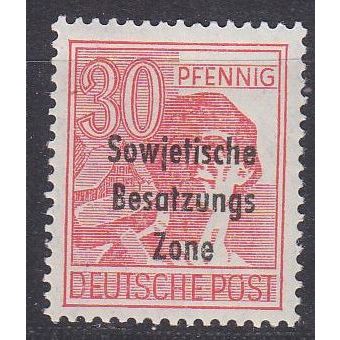 GERMANY Alliiert SBZ [Allgemein] MiNr 0192 ( **/mnh )