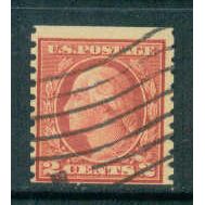 Used 492 2c George Washington Barely Clears A10086