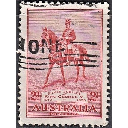 AUSTRALIA, 1935 2d Silver Jubilee, SG 156 (Scott 152), used