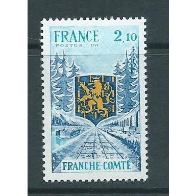 france stamps mnh 1977 sg2152 sg 2152 french regions