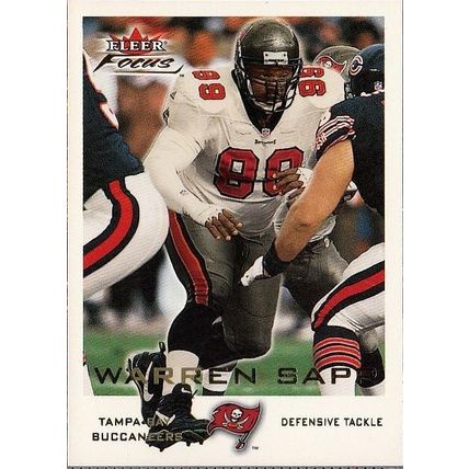 WARREN SAPP 2000 FLEER FOCUS # 169