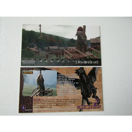 Topps 1996 Dragonheart Widevision Cards Card Variants (e31)
