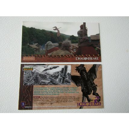 Topps 1996 Dragonheart Widevision Cards Card Variants (e31)