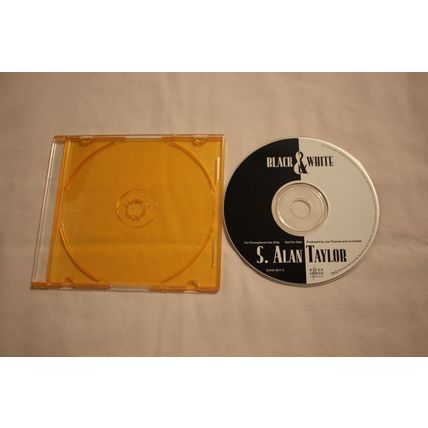 S. Alan Taylor 5" Promo CD Single-BLACK & WHITE