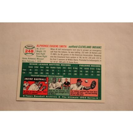 Alphonse Al Smith 1994 Topps 1954 Archives NO. 248