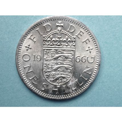 1966 English Shilling 001