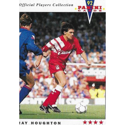 Panini 1992 Official Players Trading Cards: Liverpool - Midfielder, Houghton