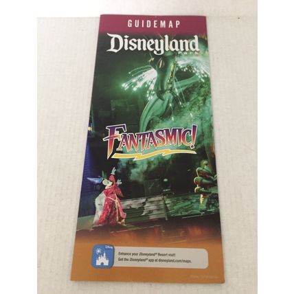 New Disneyland Guidemap